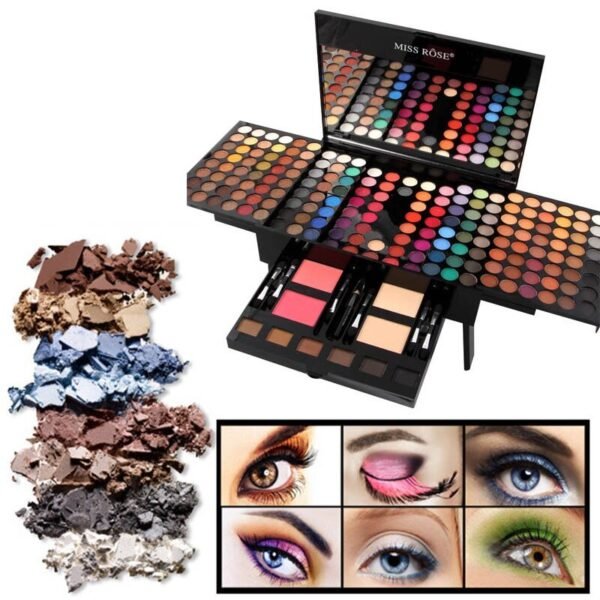 180 Colors Eyes Shadow Blush Set Personalized Piano-shaped Makeup Palette Box - Image 3