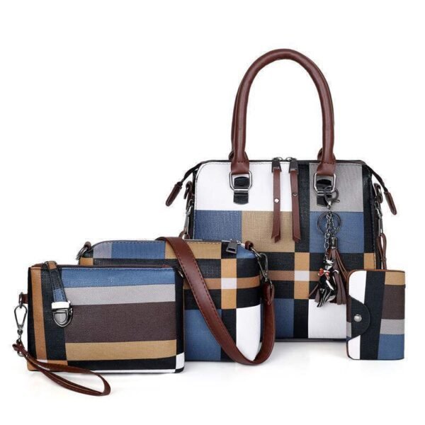 New Luxury Handbags Plaid Women Bags Designer - Image 3