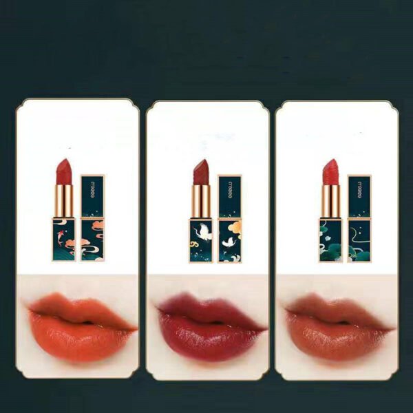 Chinoiserie Eyeshadow Carved Lipstick Set Makeup Set - Image 4