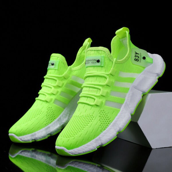 Flying Woven Shoes Sports Shoes Men's Casual Shoes Mesh Breathable - Image 7