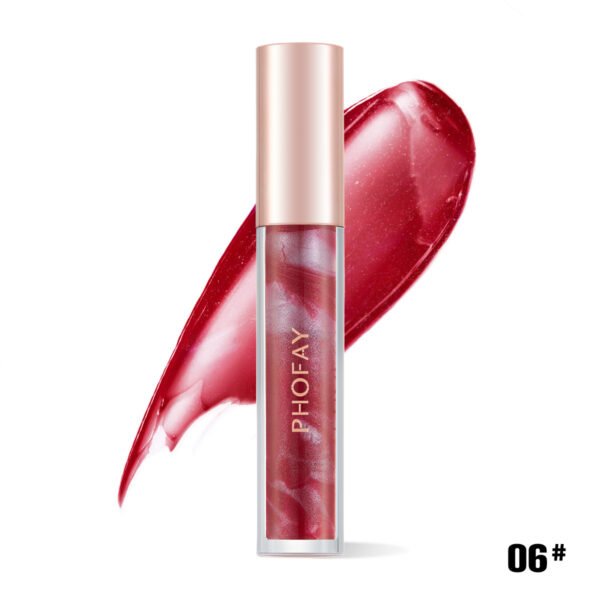 PHOFAY Rose Blooming Hydrating Lip Gloss - Image 8