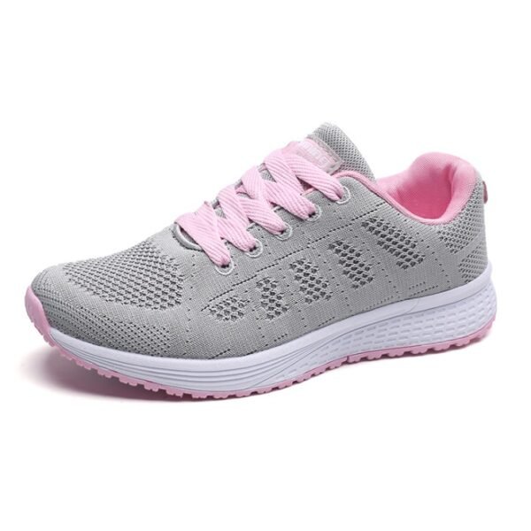 Women Casual Shoes Fashion Breathable Walking Mesh Flat Shoes Woman White Sneakers Women Tenis Feminino Female Shoes - Image 5