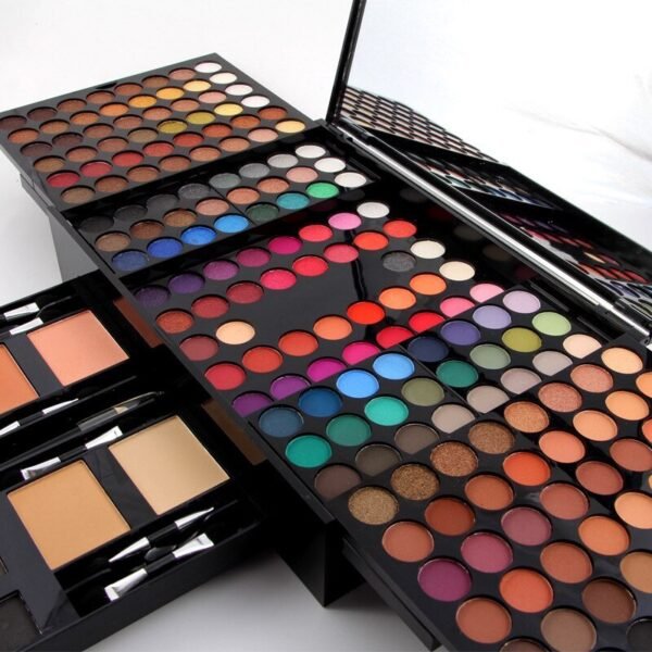 180 Colors Eyes Shadow Blush Set Personalized Piano-shaped Makeup Palette Box - Image 4