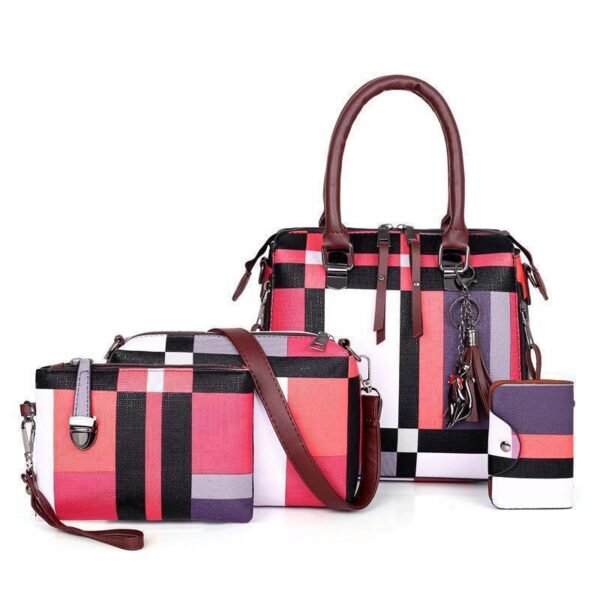 New Luxury Handbags Plaid Women Bags Designer - Image 4