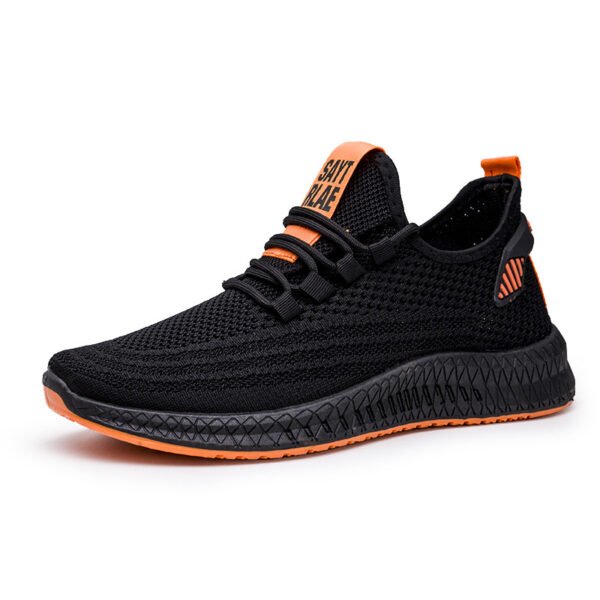 Men's shoes flying woven sneakers casual shoes - Image 4