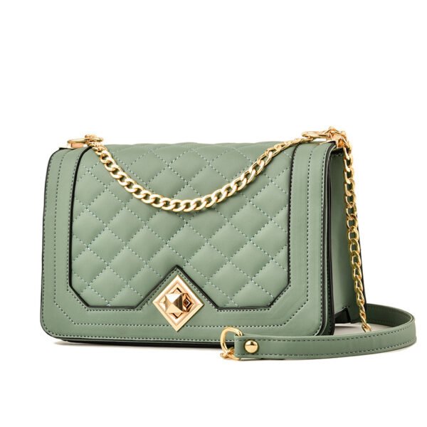 One-Shoulder Portable Diagonal Cross-Embroidered Handbags - Image 7