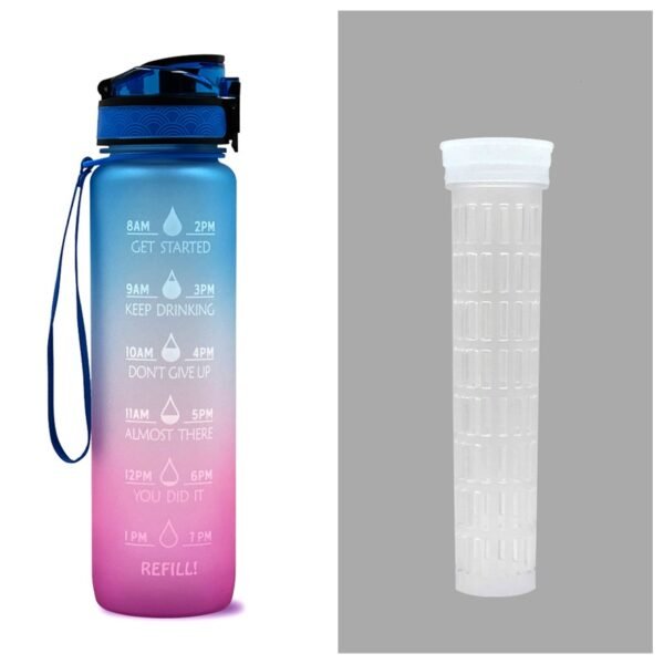 1L Tritan Water Bottle Water Bottle Cycling Leakproof Cup For Sports Fitness Bottles - Image 4