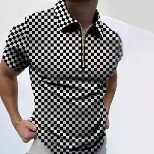 Men's Polo Shirt Men Solid Polo Shirts Brand Men Short-Sleeved Shirt Summer Shirt Man Clothing - Image 6