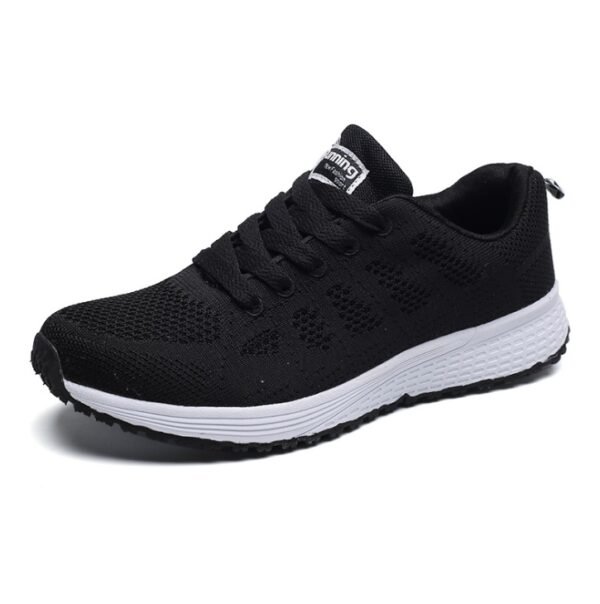 Women Casual Shoes Fashion Breathable Walking Mesh Flat Shoes Woman White Sneakers Women Tenis Feminino Female Shoes - Image 4