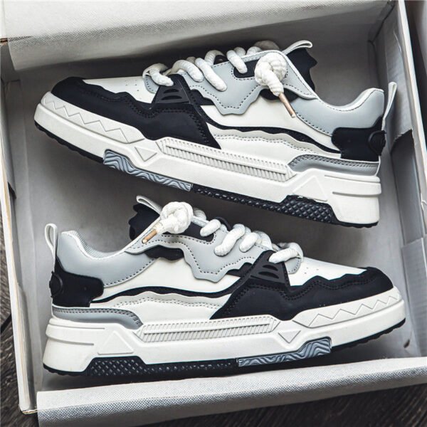 Sports Board Shoes All-Match Platform Height Increasing Men's Casual Shoes - Image 4