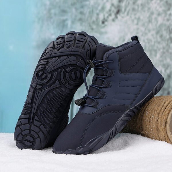 Outdoor Sports Cotton Shoes For Men And Women Winter Warm Slip-on Boots Wear-resistant Anti-ski Thickened Shoes Couple - Image 8