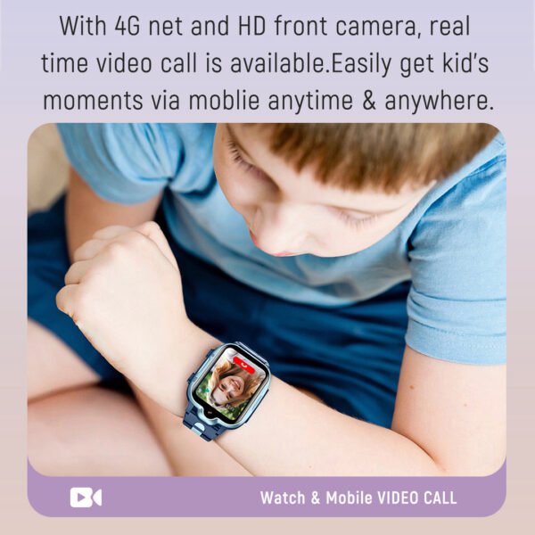 K15 Kids 4G GPS Locator Video Call Watch - Image 6