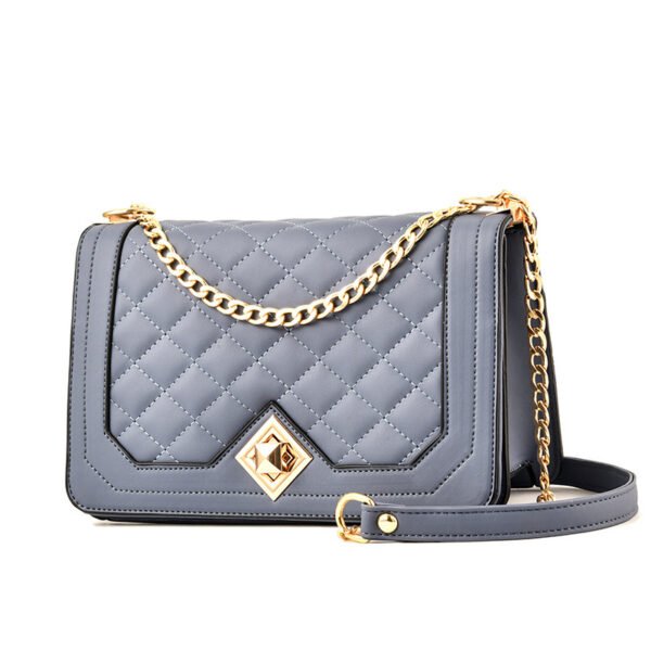 One-Shoulder Portable Diagonal Cross-Embroidered Handbags - Image 4