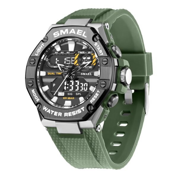 Digital Alloy Electronic Watch Men - Image 7