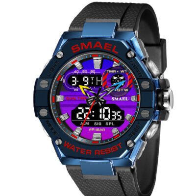 Digital Alloy Electronic Watch Men