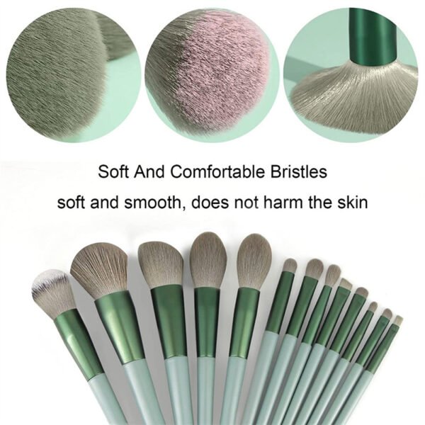 13Pcs Makeup Brush Set Make Up Concealer Brush Blush Powder Brush Eye Shadow Highlighter Foundation Brush Cosmetic Beauty Tools - Image 7