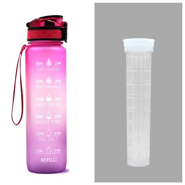 1L Tritan Water Bottle Water Bottle Cycling Leakproof Cup For Sports Fitness Bottles - Image 7