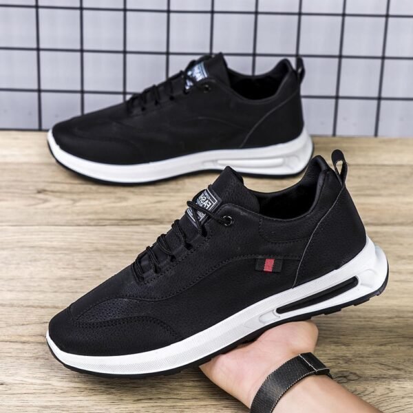 Leather Surface Casual Sports Shoes - Image 2