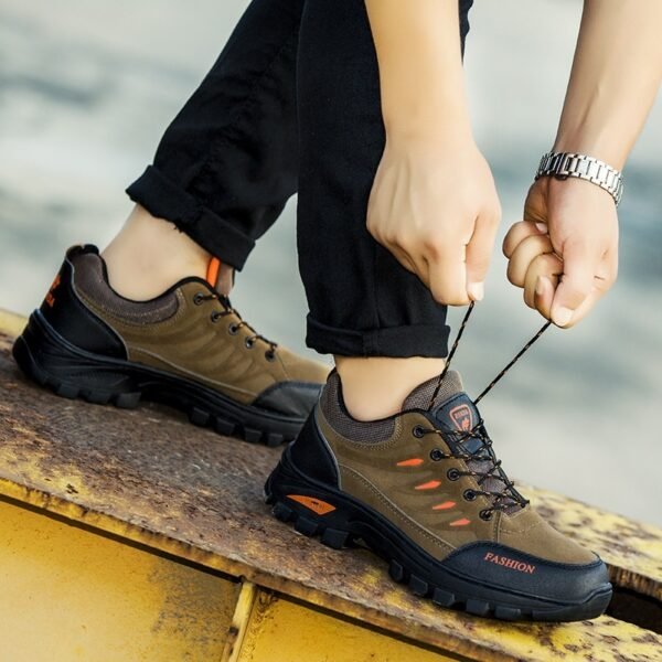 Men's Shoes Hiking Shoes Korean Fashion Casual Sneaker Outdoor Hiking - Image 6