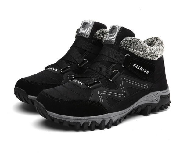 Cotton Shoes Winter Plus Velvet Thickening Outdoor Large Size Sports Running Shoes - Image 2