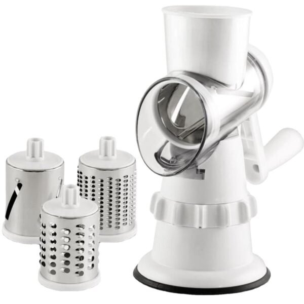 3 In 1 Vegetable Slicer Manual Kitchen Accessories Grater For Vegetable Cutter Round Chopper Mandolin Shredder Potato Home Kitchen Supplies Kitchen Gadgets - Image 4